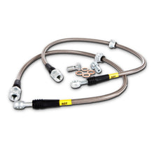 Load image into Gallery viewer, StopTech 07-08 Audi RS4 Front Stainless Steel Brake Line Kit