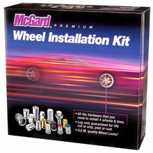 Load image into Gallery viewer, McGard 4 Lug Hex Install Kit w/Locks (Cone Seat Nut) M12X1.25 / 13/16 Hex / 1.28in. Length - Chrome