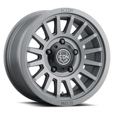 ICON Recon SLX 18x9 6x5.5 BP 40mm Offset 6.6in BS 95.1mm Hub Bore Charcoal Wheel