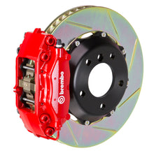 Load image into Gallery viewer, Brembo 00-02 CL500 Rear GT BBK 4 Piston Cast 2pc 328x28 2pc Rotor Slotted Type1-Red