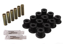 Load image into Gallery viewer, Energy Suspension 72-81 Scout II Black Front &amp; Rear Leaf Spring Bushing Set