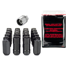 Load image into Gallery viewer, McGard 5 Lug Hex Install Kit w/Locks (Cone Seat Nut) M14X2.0 / 13/16 Hex / 2.25in. Length - Black
