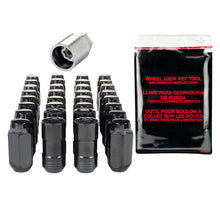 Load image into Gallery viewer, McGard 8 Lug Hex Install Kit w/Locks (Cone Seat Nut) M14X1.5 / 22mm Hex / 1.945in. Length - Black