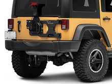 Load image into Gallery viewer, Officially Licensed Jeep 07-18 Jeep Wrangler JK HD Tire Carrier w/ Mount and Jeep Logo