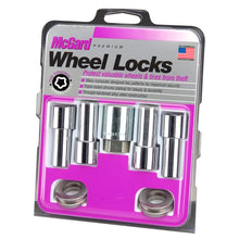 Load image into Gallery viewer, McGard Wheel Lock Nut Set - 4pk. (X-Long Shank) 7/16-20 / 13/16 Hex / 2.165in. Length - Chrome