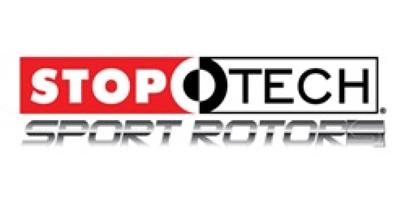 StopTech Power Slot 03-09 Toyota 4 Runner / 03-09 Lexus GX470 Drilled Left Rear Rotor