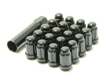 Load image into Gallery viewer, Wheel Mate Muteki Closed End Lug Nuts - Black Chrome 12x1.50