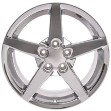Load image into Gallery viewer, 17&quot; Replica Wheel CV06 Fits Chevrolet Corvette - C6 Rim 17x8.5 Chrome Wheel