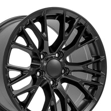 Load image into Gallery viewer, 17&quot; Replica Wheel CV22 Fits Chevrolet Corvette - C7 Z06 Rim 17x9.5 Black Wheel