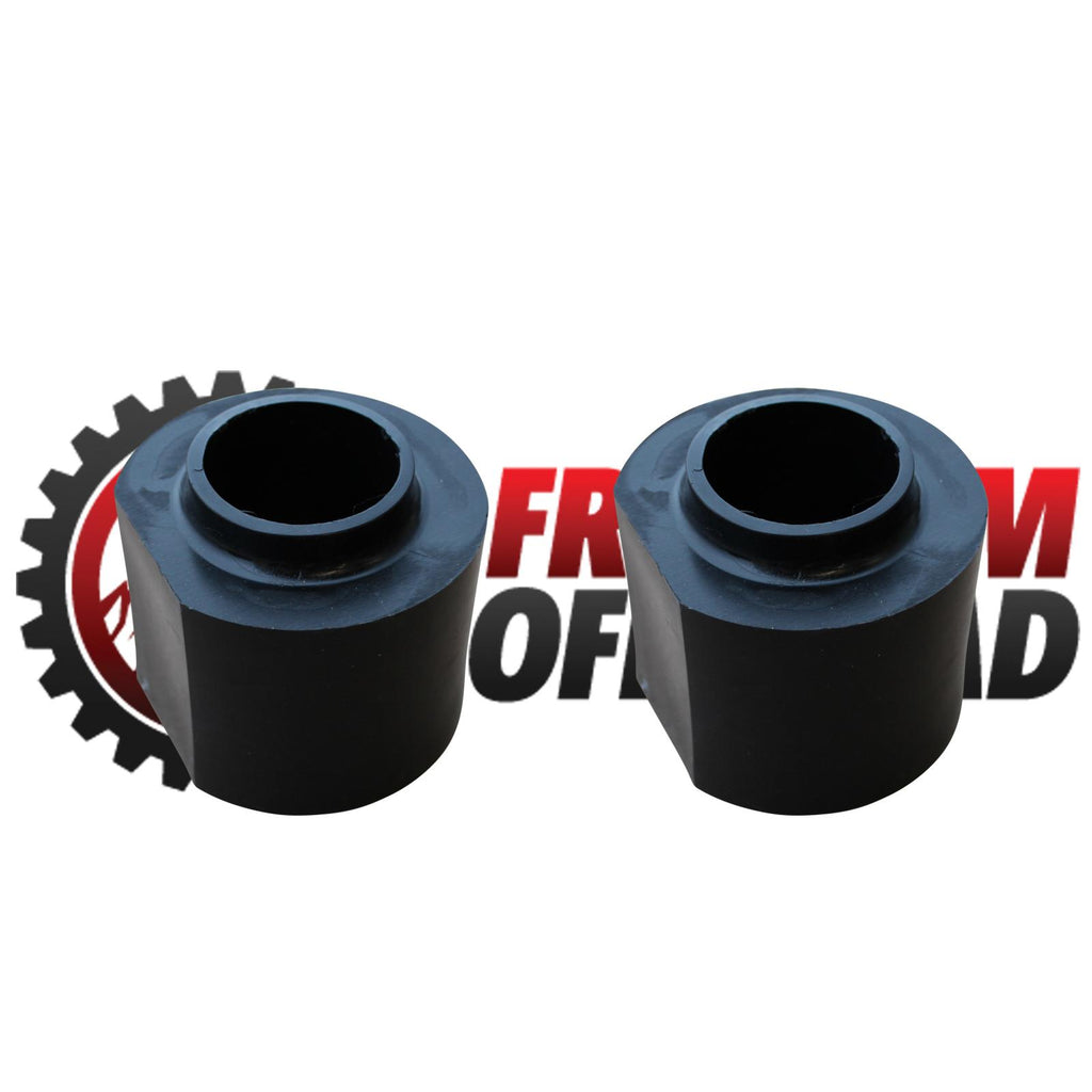 2 Inch Coil Spring Lift Spacers set of 2 84-01 Cherokee 93-98 Grand Cherokee 97-06 Wrangler Freedom Off-Road