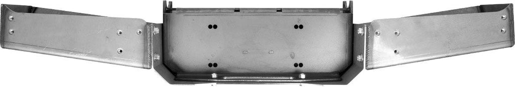 86-95 Suzuki Samurai Front Bumpers - 2-3 Inch Winch Plate Long Ends Bare Low Range Off Road