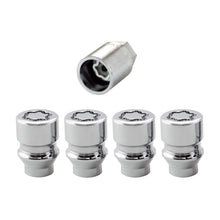 Load image into Gallery viewer, McGard Wheel Lock Nut Set - 4pk. (Uni-Lug) M12X1.5 / 13/16 Hex / .197in. Shank / 1.375in. L - Chrome
