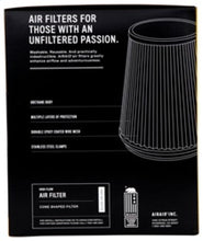 Load image into Gallery viewer, Airaid Universal Air Filter - Cone 6in F x 10-1/4x7-1/4in B x 5-1/2x2-1/2in T x 6-1/2in H -Synthamax