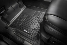 Load image into Gallery viewer, Husky Liners 19-23 Chevrolet Silverado 1500 CC WeatherBeater Black 2nd Row Floor Liners