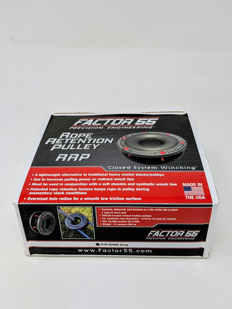 Factor 55 Rope Retention Pulley | 00260 | Closed System Winching