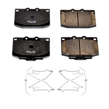 Cargar imagen en el visor de la galería, Power Stop 86-91 Mazda RX-7 Front Z17 Evolution Ceramic Brake Pads w/Hardware