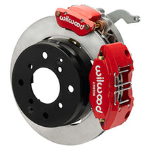 Cargar imagen en el visor de la galería, Wilwood 70-76 Porsche 914 Rear Powerlite Brake Kit Plain Face - Red