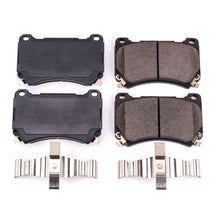 Cargar imagen en el visor de la galería, Power Stop 2011 Hyundai Equus Front Z17 Evolution Ceramic Brake Pads w/Hardware