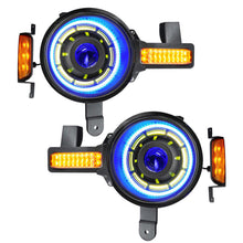 Load image into Gallery viewer, Oracle 2021+ Ford Bronco Oculus Bi-LED Projector Headlights - ColorSHIFT LED SEE WARRANTY