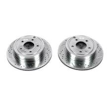 Cargar imagen en el visor de la galería, Power Stop 12-15 Chevrolet Captiva Sport Rear Evolution Drilled &amp; Slotted Rotors - Pair