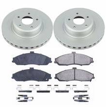 Cargar imagen en el visor de la galería, Power Stop 05-06 Pontiac GTO Front Z17 Evolution Geomet Coated Brake Kit