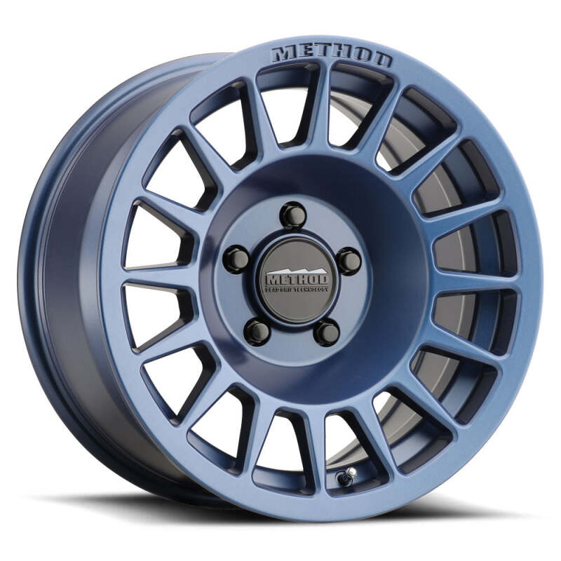 Método MR707 Bead Grip 17x8,5 0 mm Offset 5x5 BP 71,5 mm CB 4,72 pulgadas BS Rueda azul Bahía
