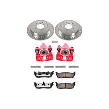 Cargar imagen en el visor de la galería, Power Stop 97-00 Ford Expedition Rear Z36 Truck &amp; Tow Brake Kit w/Calipers