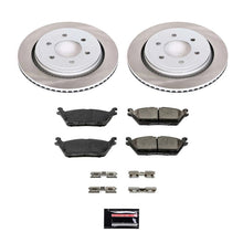 Cargar imagen en el visor de la galería, Power Stop 15-17 Ford F-150 Rear Semi-Coated Rotor Kit