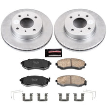 Cargar imagen en el visor de la galería, Power Stop 91-96 Infiniti G20 Front Z17 Evolution Geomet Coated Brake Kit