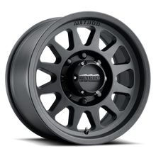 Cargar imagen en el visor de la galería, Method MR704 HD 17x9 18 mm Offset 8x170 130,81 mm CB Rueda negra mate