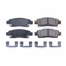 Cargar imagen en el visor de la galería, Power Stop 08-17 Buick Enclave Rear Z17 Evolution Ceramic Brake Pads w/Hardware