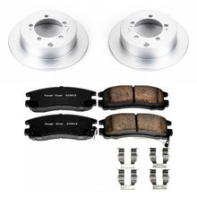 Cargar imagen en el visor de la galería, Power Stop 95-05 Chrysler Sebring Rear Z17 Evolution Geomet Coated Brake Kit
