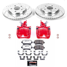 Cargar imagen en el visor de la galería, Power Stop 12-16 Buick LaCrosse Rear Z26 Street Warrior Brake Kit w/Calipers