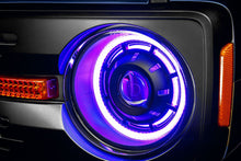Load image into Gallery viewer, Oracle 2021+ Ford Bronco Oculus Bi-LED Projector Headlights - ColorSHIFT LED SEE WARRANTY