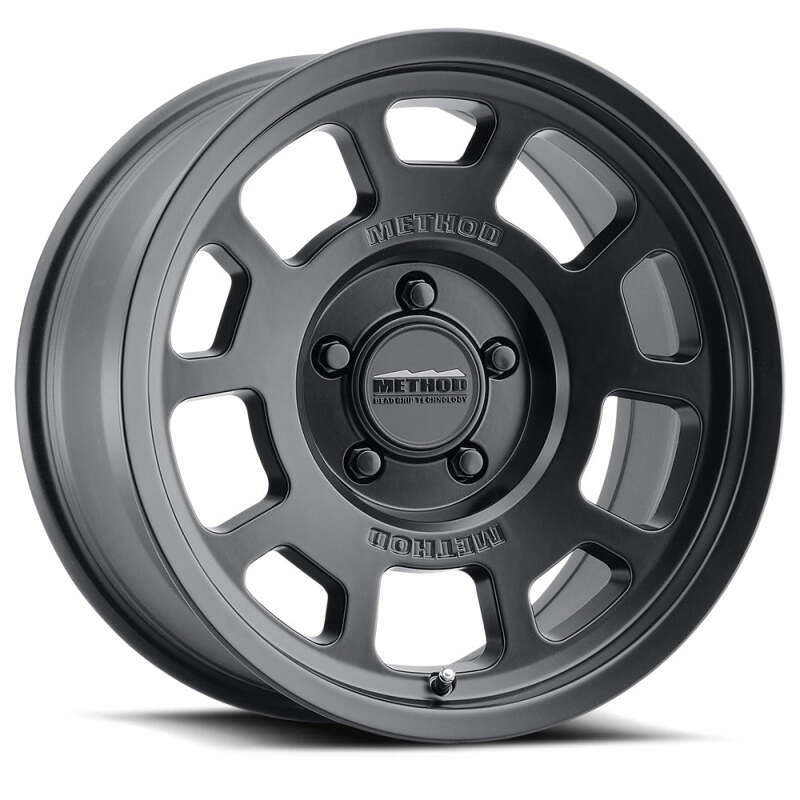 Method MR705 18x9 +18mm Offset 8x6.5 130.81mm CB Rueda negra mate