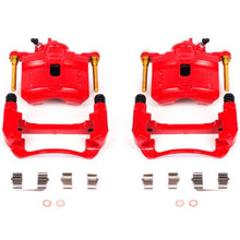 Cargar imagen en el visor de la galería, Power Stop 92-96 Honda Prelude Front Red Calipers w/Brackets - Pair