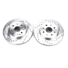 Cargar imagen en el visor de la galería, Power Stop 03-05 Kia Rio Front Evolution Drilled &amp; Slotted Rotors - Pair