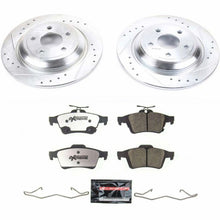 Cargar imagen en el visor de la galería, Power Stop 16-18 Ford Focus Rear Z26 Street Warrior Brake Kit