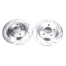 Cargar imagen en el visor de la galería, Power Stop 04-13 Mazda 3 Rear Evolution Drilled &amp; Slotted Rotors - Pair