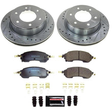 Cargar imagen en el visor de la galería, Power Stop 21-23 Ford Bronco Rear Z23 Evolution Brake Kit