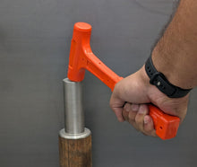 Cargar imagen en el visor de la galería, Impact Poly Hammers 14oz Orange Polyurethane Dead Blow Hammer