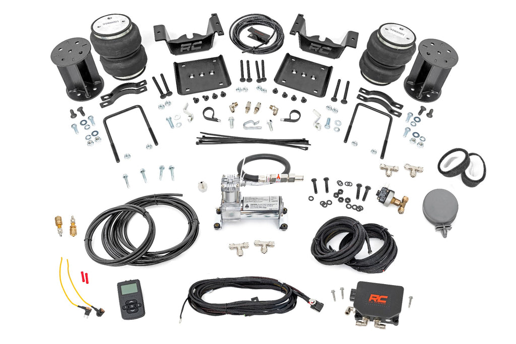 Air Spring Kit w/compressor Wireless Controller 6-7.5 Inch Lift Kit Silverado/Sierra 1500 (07-18) Rough Country