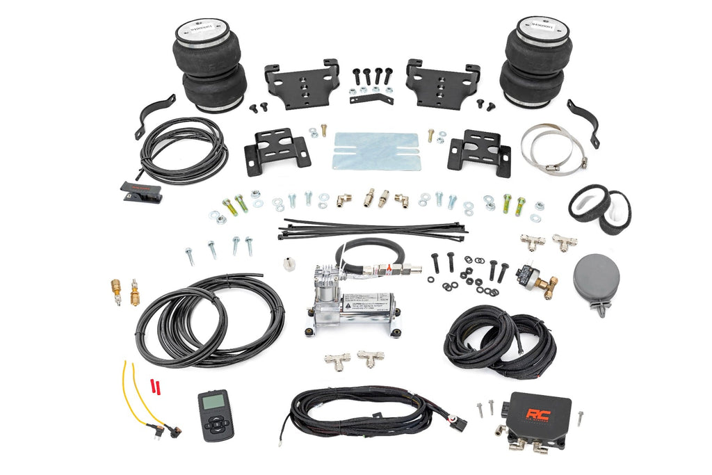 Air Spring Kit w/compressor Wireless Controller 0-6 Inch Lift Silverado/Sierra 2500HD (01-10) Rough Country