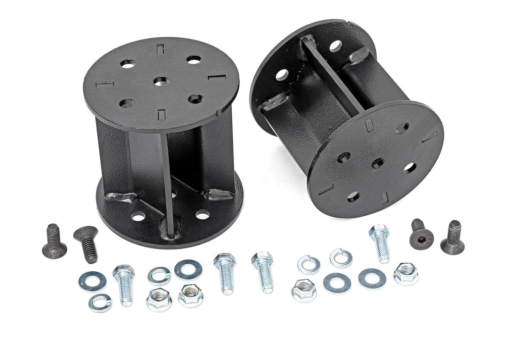 Air Spring Kit w/compressor Wireless Controller 0-7.5 Inch Lift Silverado/Sierra 2500HD/3500HD (11-19) Rough Country