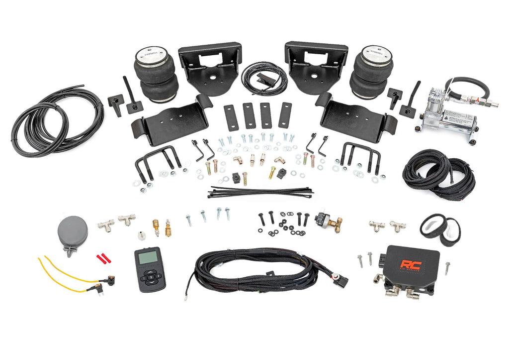 Air Spring Kit w/compressor Wireless Controller 0-6 Inch Lifts Ford F-150 (04-14) Rough Country