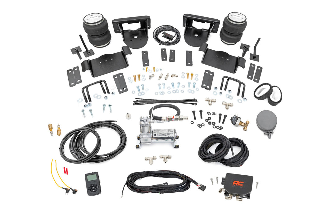 Air Spring Kit w/compressor Wireless Controller 0-6 Inch Lifts Ford F-150 (15-20) Rough Country