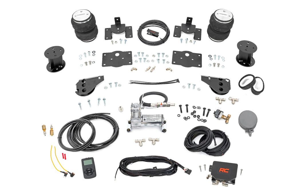 Air Spring Kit w/compressor Wireless Controller 6 Inch Lift Kit Ram 1500 (10-18 & Classic) Rough Country