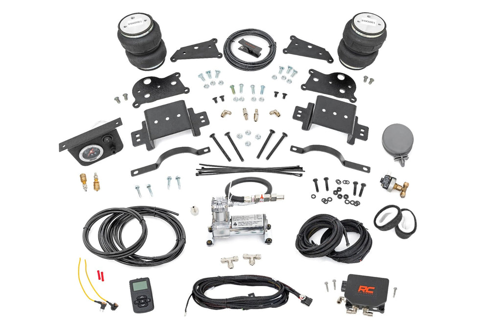 Air Spring Kit w/compressor Wireless Controller 4 Inch Lift Kit Ram 2500 (14-26) Rough Country