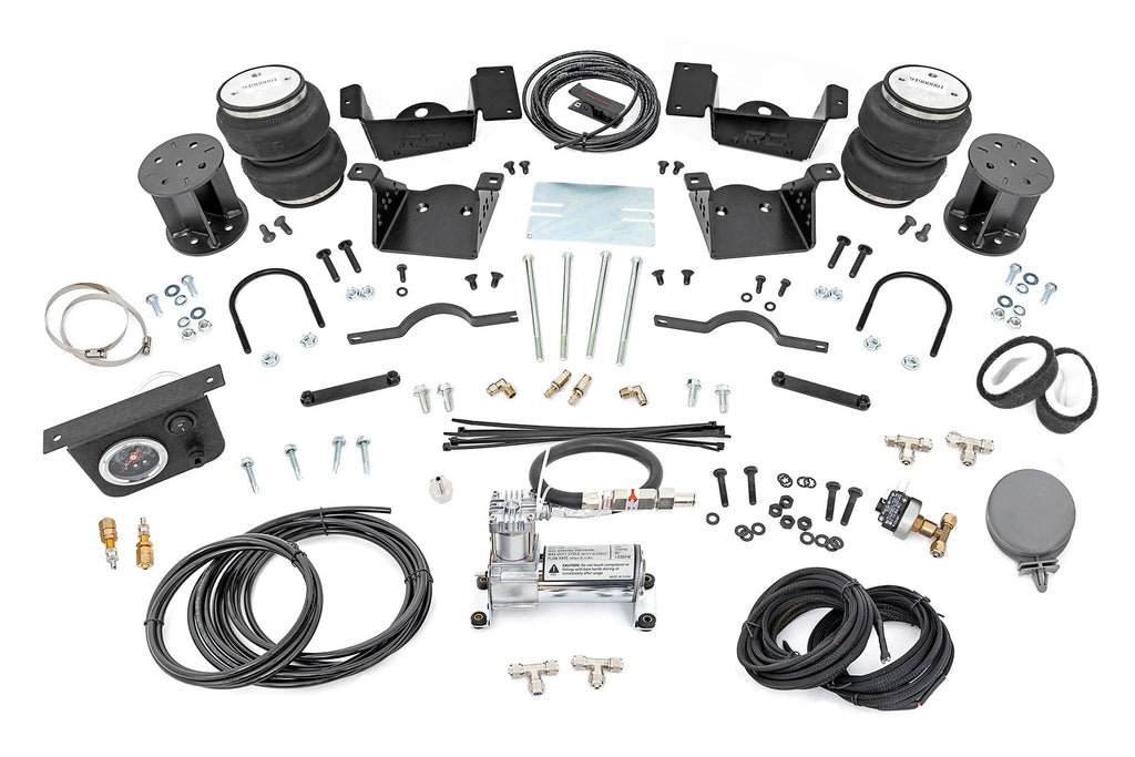 Air Spring Kit w/compressor 3-5 Inch Lift Kit Silverado/Sierra 2500HD/3500HD (20-26) Rough Country