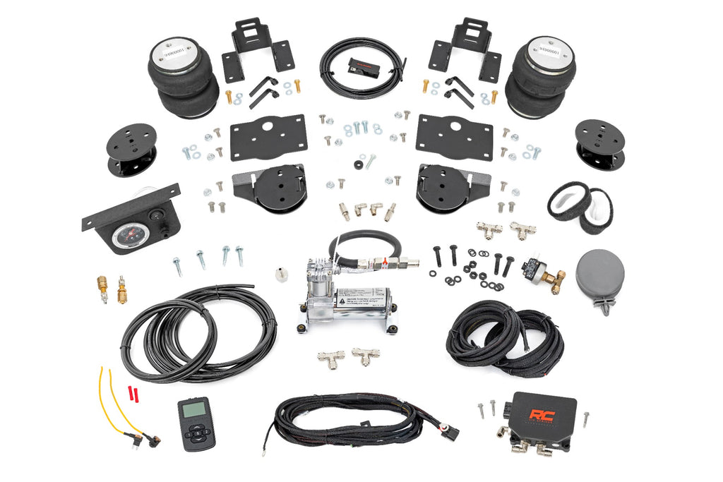 Air Spring Kit w/compressor Wireless Controller 4 Inch Lift Kit Ram 1500 (19-26) Rough Country